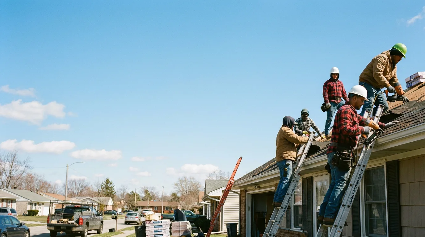 Roofing in Bone Gap, IL near me